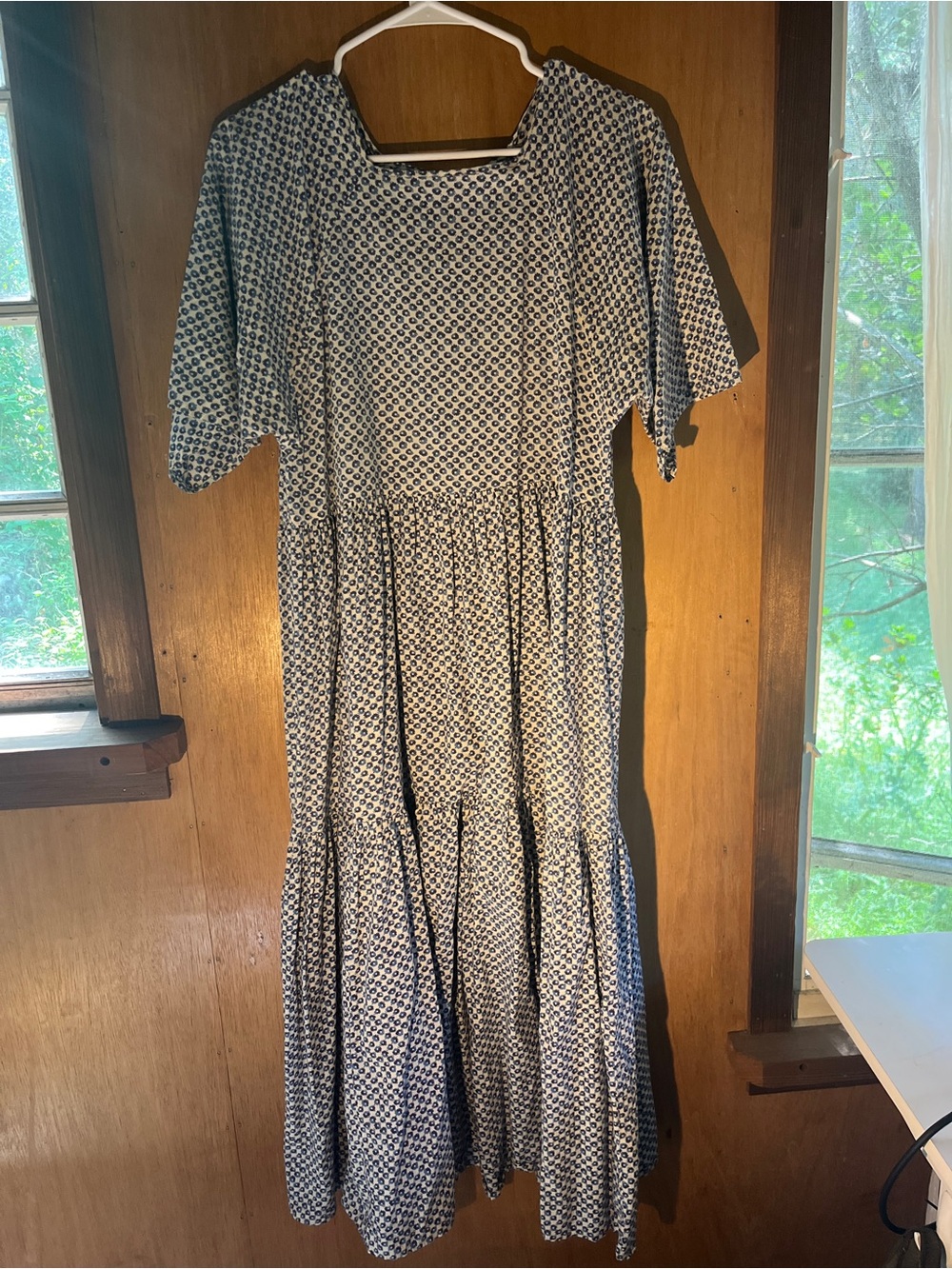 Christy Dawn Theo Dress in Cerulean Anenome Field Size Medium M